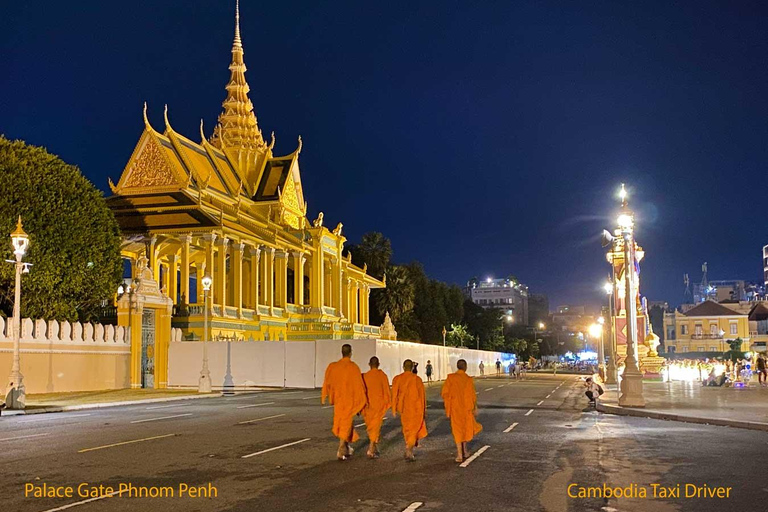 Champ d&#039;extermination Five Top, Toul Sleng, Palais royal, Wat Phnom