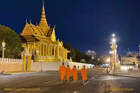 Five Top Killing Field, Toul Sleng, Royal Palace, Wat Phnom