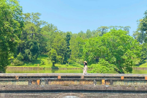 Explore Hue's Royal Legacy: Tombs, Temples & Culture Option 3: Choose Your Favorite 4 Attractions with Driver