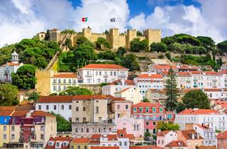 Lissabon: Führung durch die Burg des Heiligen Georg mit Ticket