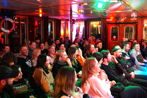 Berlin: Lachende Spree Comedy Show auf einem Boot