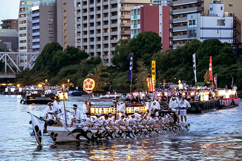 From Osaka/Kyoto: Tenjin Matsuri Fireworks&Yukata Experience From Osaka (Men's Yukata Experience)