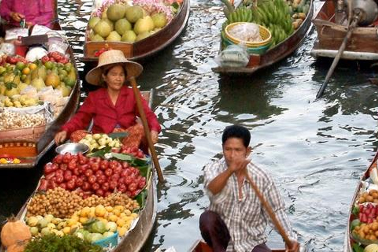 Flytande marknad och Maeklong-marknader Privat transfer