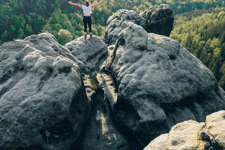 Bohemian & Saxon Switzerland E-MTB Trip from Prague