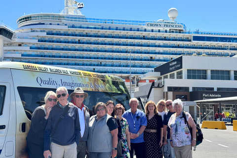 Adelaide rondvaarten op cruiseschepenRondvaart Adelaide (McLaren Vale &amp; Hahndorf)