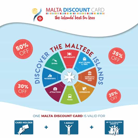 Malta Discount Card up to 50% OFF all over Malta & Gozo | GetYourGuide