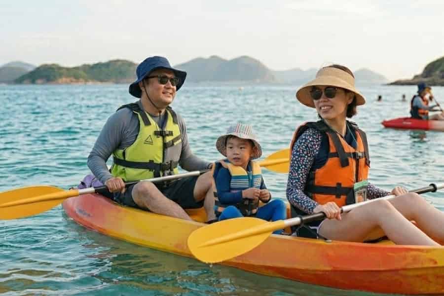 Sai Kung: Kajak- und Paddle-Board-Verleih. Foto: GetYourGuide Sai Kung: Kajak- und Paddle-Board-Verleih. Foto: GetYourGuide