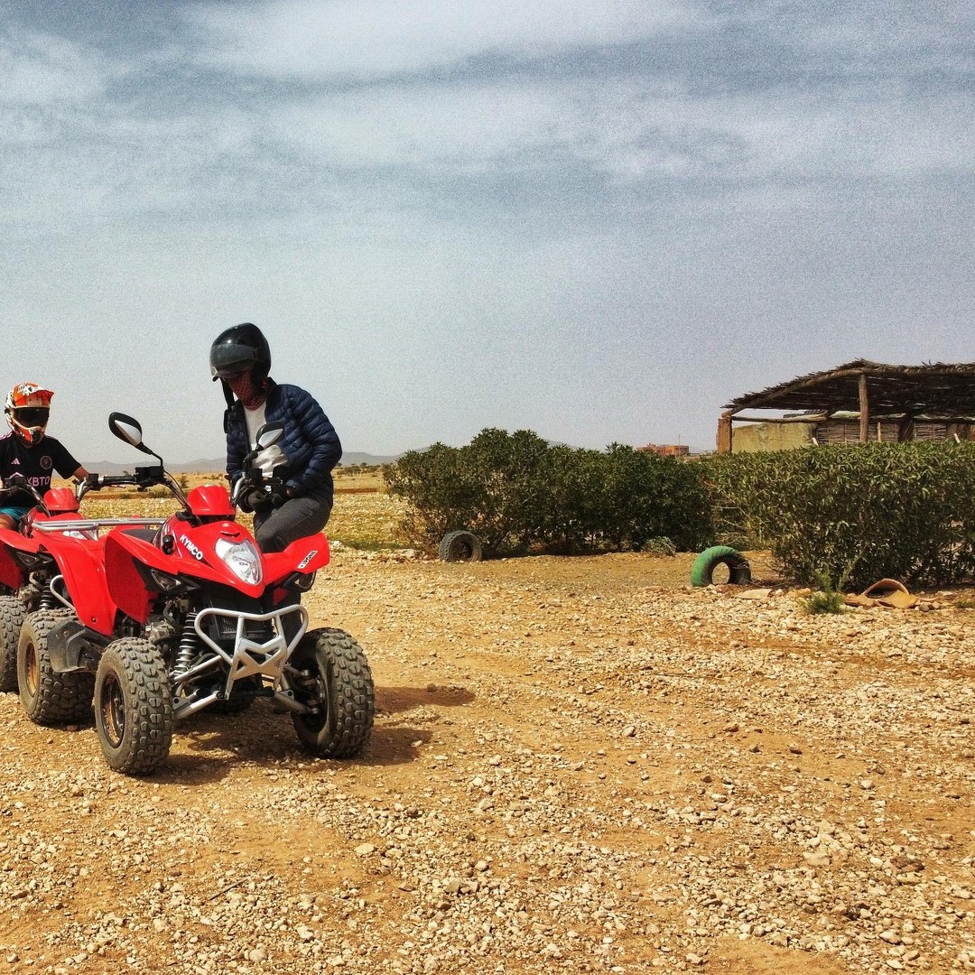 Forfait balade à dos de chameau et quad dans la Palmeraie de Marrakech - quad
