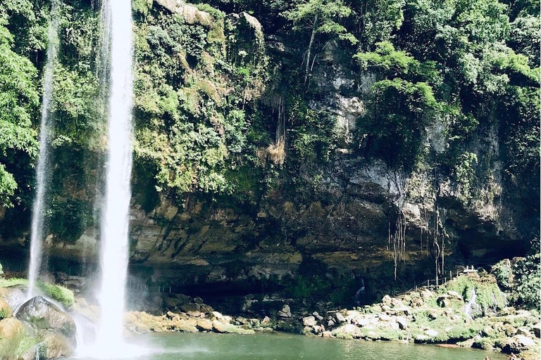 Palenque to San Cristóbal Transfer: Falls & Daylight Arrival