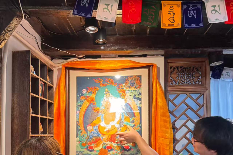Tibetan Thangka Painting Workshop in Shanghai