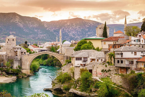 Dubrovnik : Excursion d'une journée à Mostar et aux chutes d'eau de Kravica