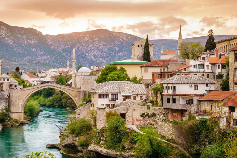 Dubrovnik : Excursion d'une journée à Mostar et aux chutes d'eau de Kravica