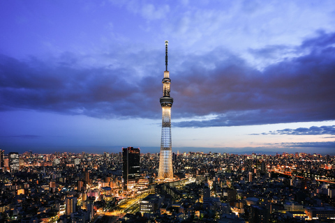 Tokio: Skytree EintrittskarteTembo Galleria (450m) und Tembo Deck (350m) Same Day Ticket