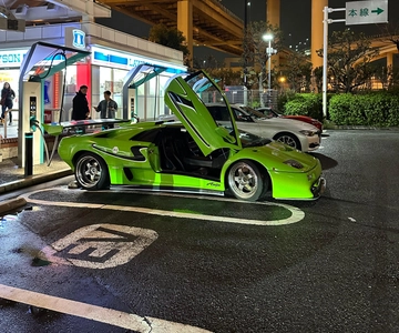 Tour serale privato: Wangan Attack e raduno di auto JDM in GTR-R35