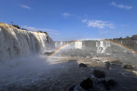 Essence of Iguazú: Full-Day Tour of Iguazú Falls (Brazil Side) and São João Trail Essence of Iguaçu: Full Day at Iguaçu Falls, Brazil, and São João Trail