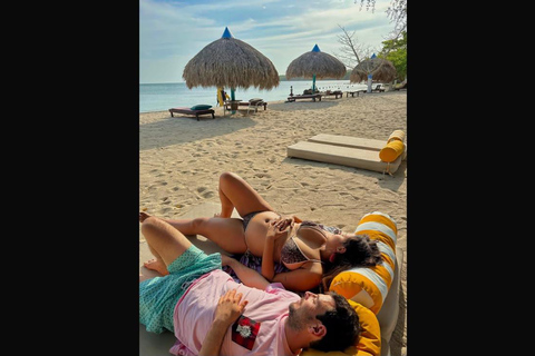 Barú: Playa Blanca with Private Club, Snorkeling and Raccoon Watching