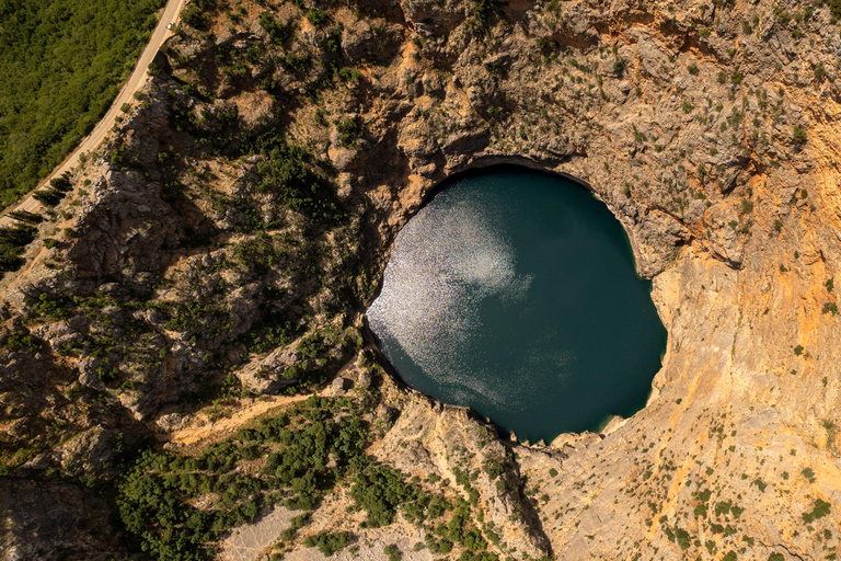 Three Lakes Jeep Adventure:Explore Green, Red &amp; Blue WondersThree Lakes Tour: Visit Three Lakes of Imotski Region