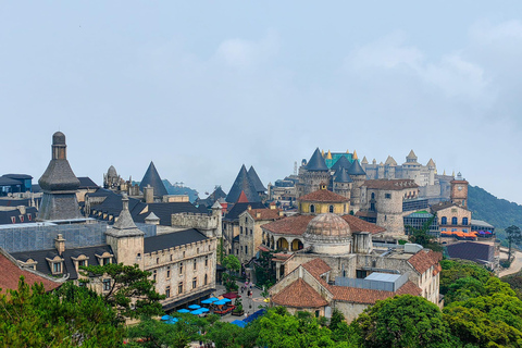 Ba Na hills - Golden Bridge fullday tour with guide Shared large group bus