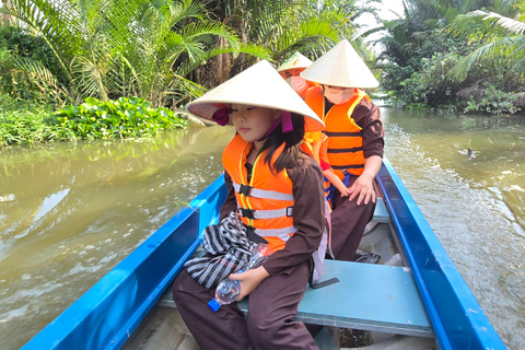 From HCMC-Mekong Delta Eco Tour: Non-Touristy & Small Group Pickup & Drop-off in District 1