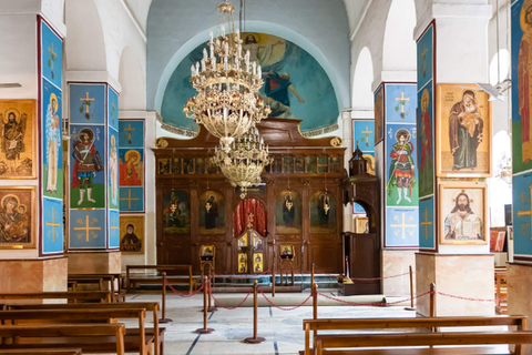 From Amman Private Madaba, Mt Nebo, Pink Lake &Dead Sea Tour All Inclusive Tour