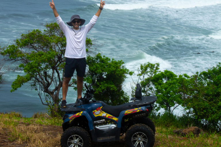 Mizata: ATV tour of the beach and viewpoint with pool access