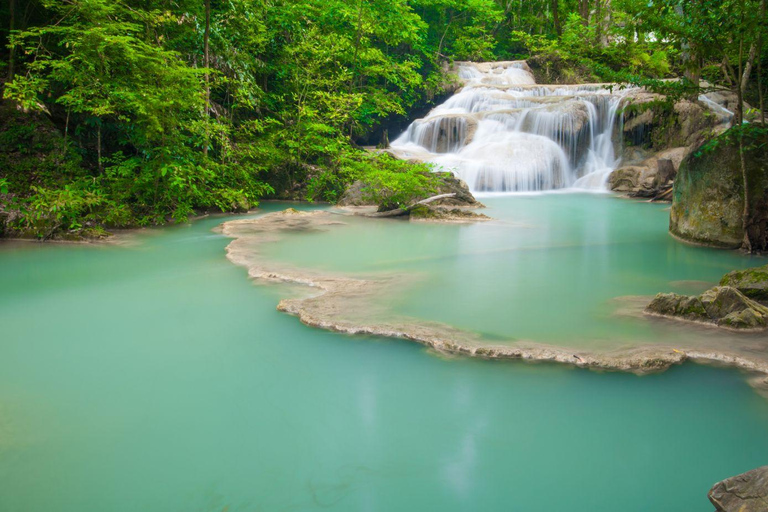 From Bangkok: Kanchanaburi and Erawan National Park Day Trip Small Group With Transfers