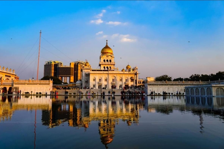 Delhi: Old and New Delhi Private Full or Half-Day Tour Full Day Tour with AC Car, Driver, and Guide