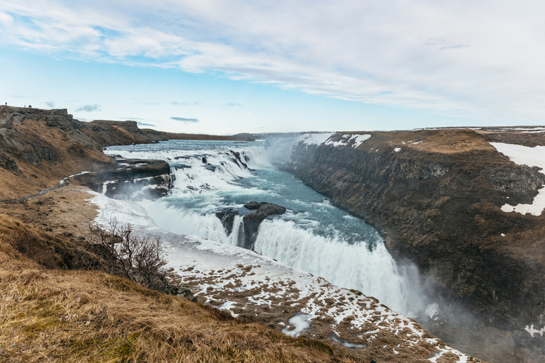 From Reykjavik: Golden Circle and Glacier Snowmobile Tour Tour with Hotel Pickup