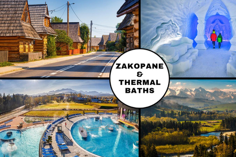 Ab Krakau: Zakopane und ThermalbäderPrivate Tour - Abfahrt am Morgen