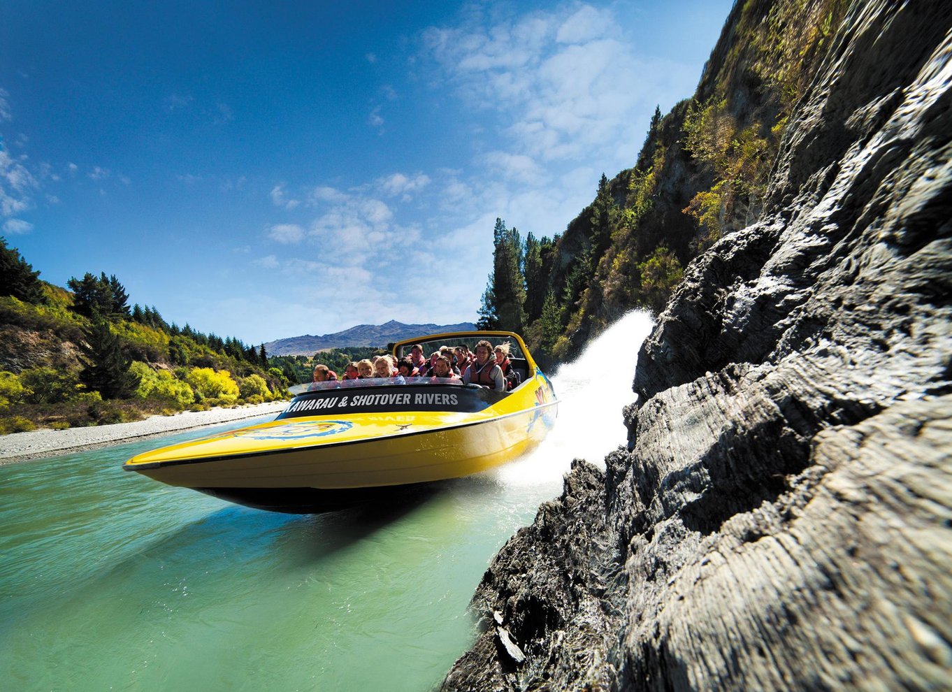 Queenstown: Shotover River og Kawarau River Jet Boat Ride