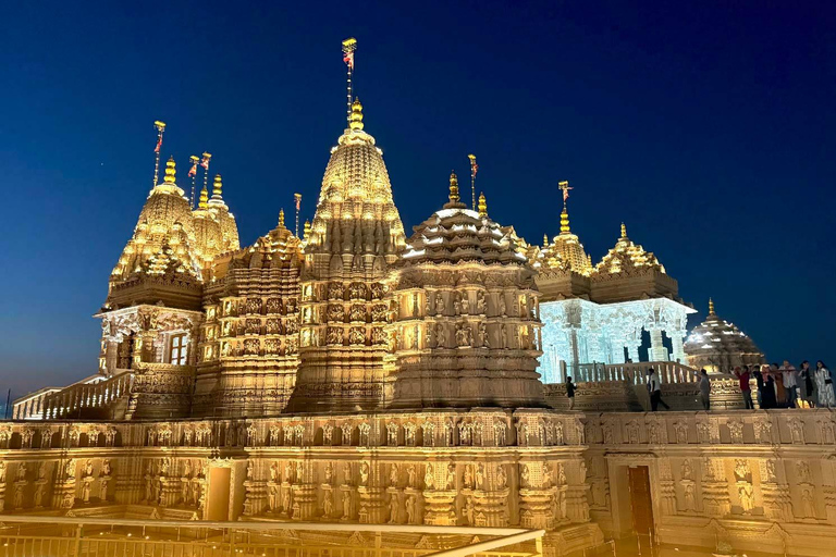 De Dubai: Visita ao Templo Hindu BAPS e à Mesquita Sheikh Zayed