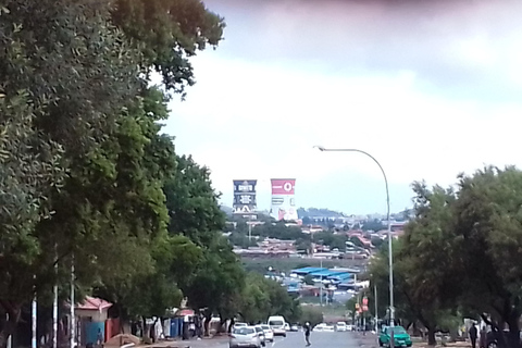 Apartheid museum and Soweto.