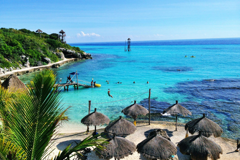 Cancun: Passeio de carrinho de golfe na Isla Mujeres, open bar e almoço