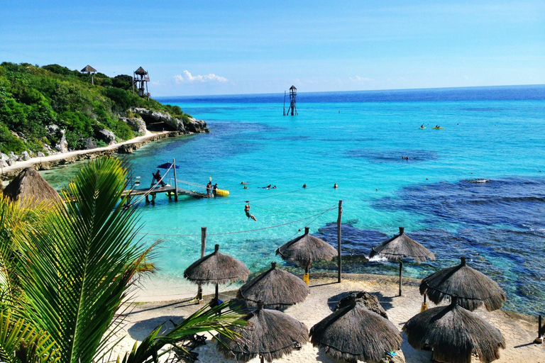 Cancun: Passeio de carrinho de golfe na Isla Mujeres, open bar e almoço