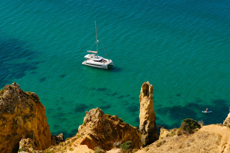 Blue Breeze – Half Day Private Catamaran in Lagos, Algarve