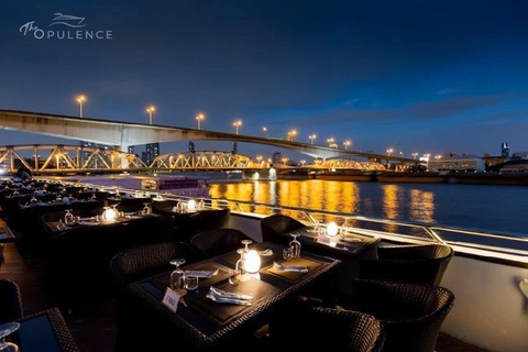 Bangkok: Opulence Luxury River Dinner Cruise with DrinksBangkok: Luxury Dinner Cruise along Chao Phraya with Drinks