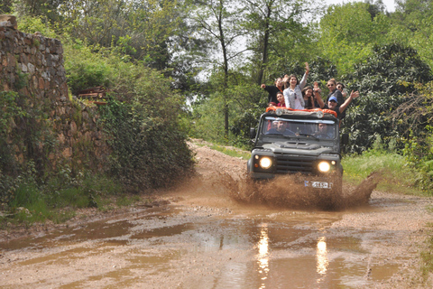 Alanya: Dim River och Dim Cave Jeep Tour med lunch