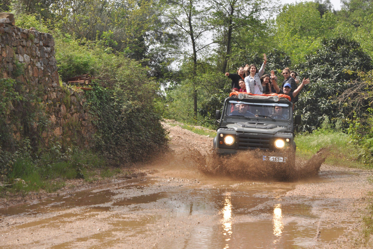 Alanya: Dim River och Dim Cave Jeep Tour med lunch