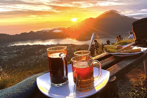 FROM UBUD: Mount Batur Sunrise Hiking With Breakfast Ticket For Hot Spring ( Meeting Point )
