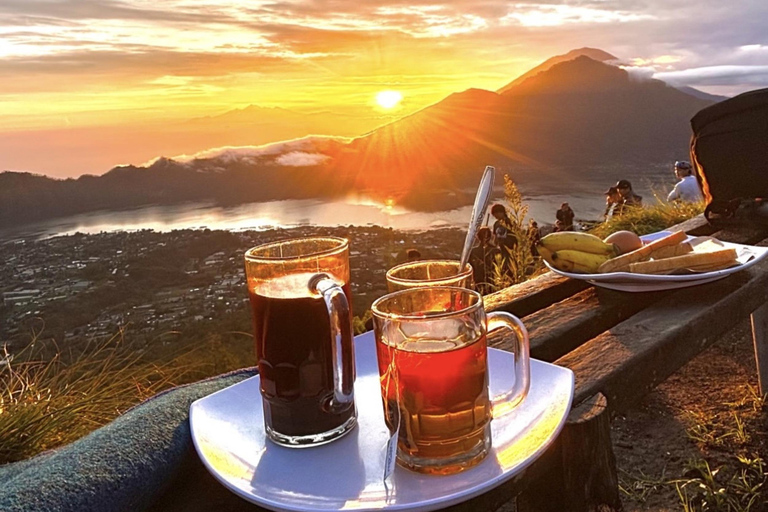 FROM UBUD: Mount Batur Sunrise Hiking With Breakfast Ticket For Hot Spring ( Meeting Point )