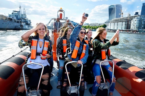 Londyn: Wycieczka łodzią motorową przez Heart of the CityWycieczka łodzią motorową przez miasto Londyn