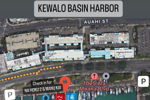 Honolulu: Catamaran Swim, Snorkel, and Sail with Drinks 2 Hour Snorkel, Swim & Sail