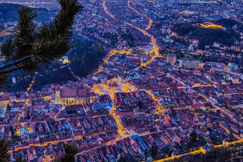 Brașov: Night Hike to the Brașov Sign with Guide