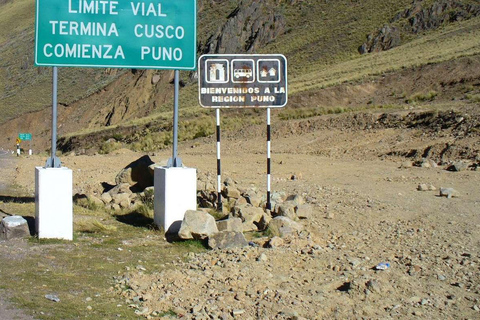 From Cusco: Private Transfer to Puno