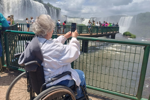 De Puerto iguazu- privado -cataratas do iguassu lado brasileiro