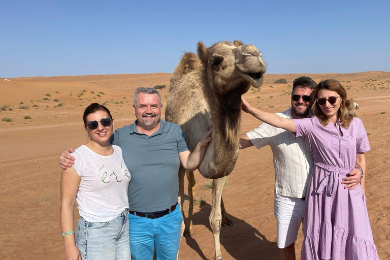 Shared Wahiba Desert Tour with Wadi, Cave, Bedouin & Sunset