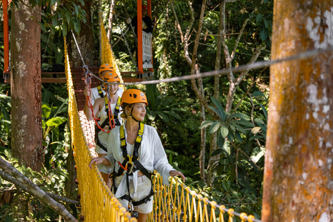 Phuket : Zipline+ATV di Erawan Patong Seaview ZiplineZipline EP. 2 + ATV 60 Min Durata 3.00 ore.