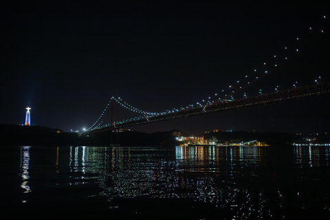 Lisbon Night Party Cruise with DJ, Pizza & Drinks Lisbon Morning Relax Cruise with Drinks & Snacks