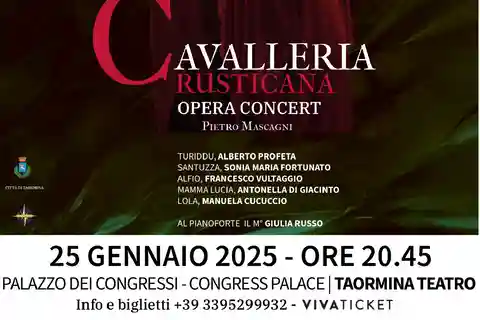 Cavalleria Rusticana Opernkonzert - Taormina Classica Festival