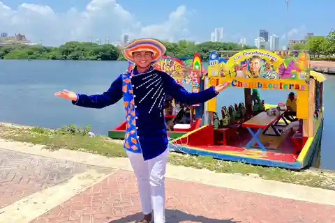 Cartagena: Passeio de jangada típico da Colômbia pelos seus canais